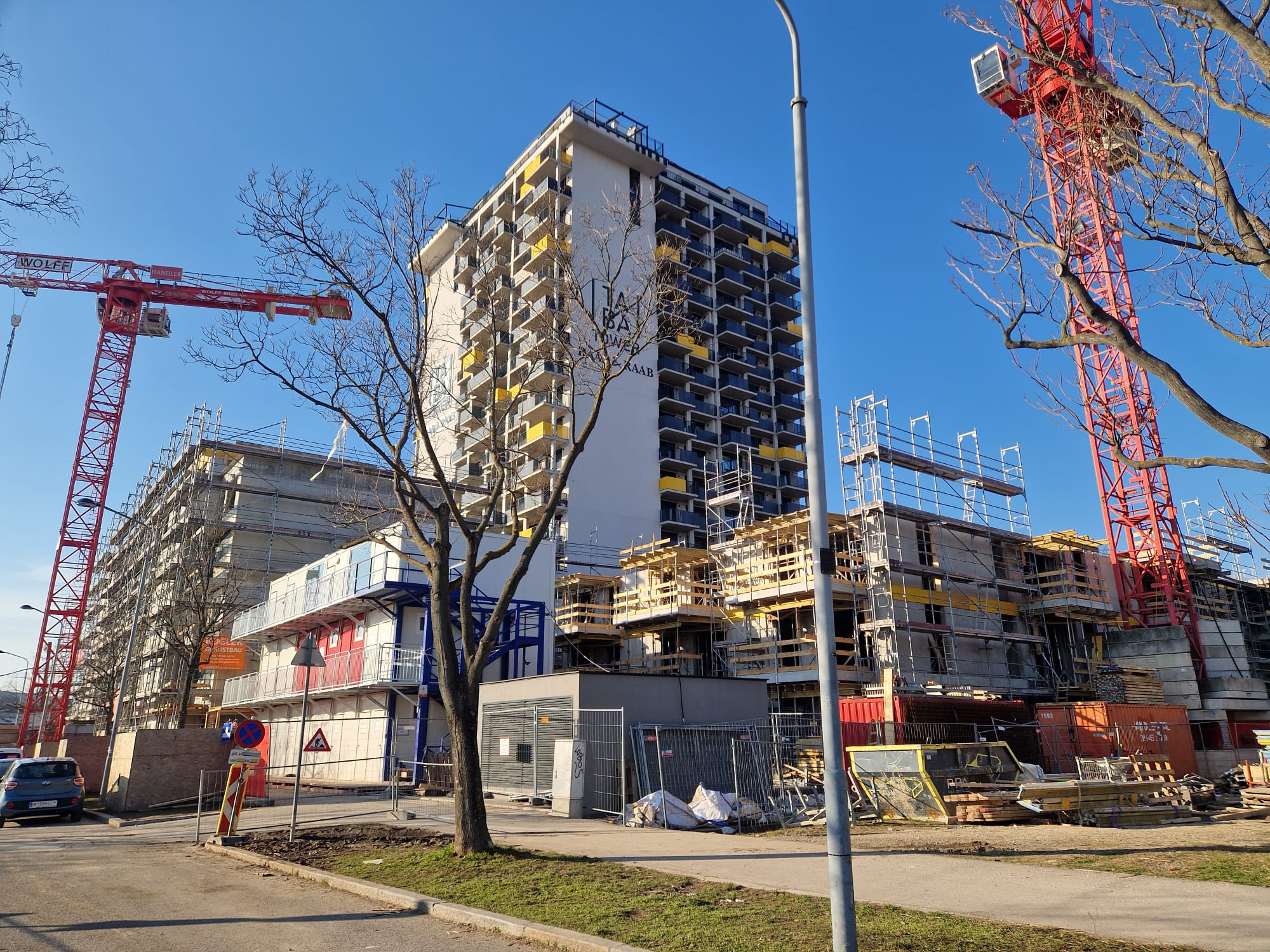 Taba Tower – Isolierung, Brandschutz
